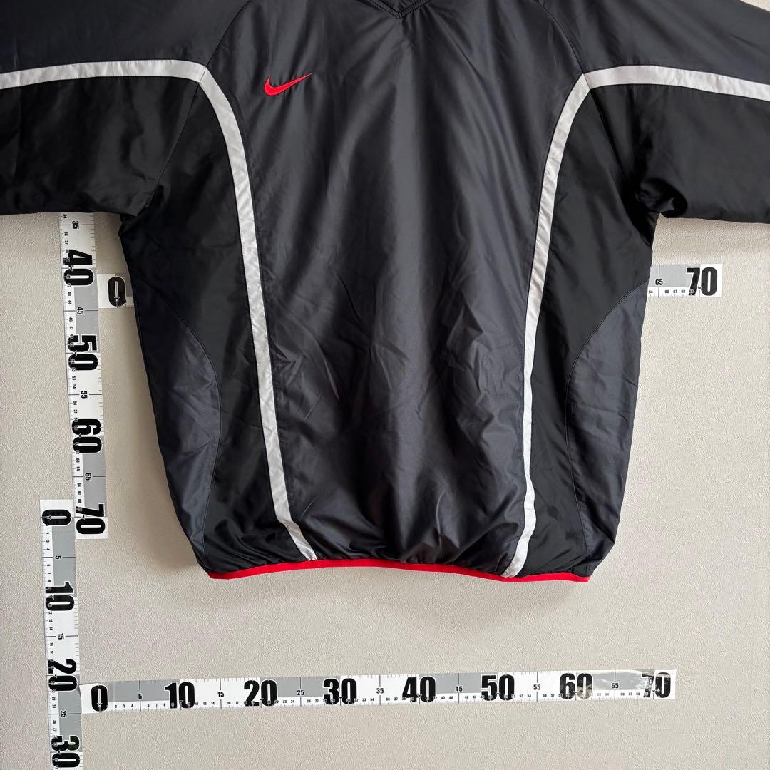 ピステ ナイキ NIKE ナイロンジャケット 黒 赤 白 XL 大きめ ビック