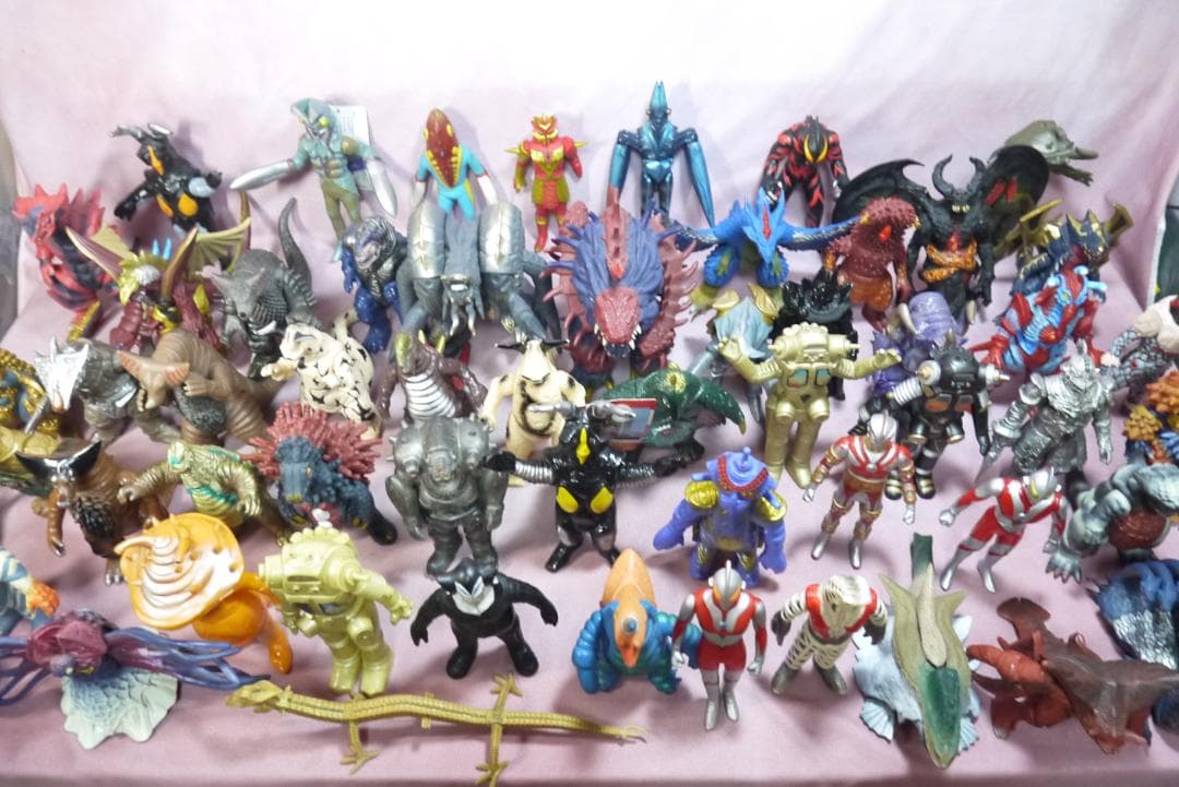 ウルトラ怪獣シリーズ　DXシリーズなど　怪獣ソフビ　58体セット