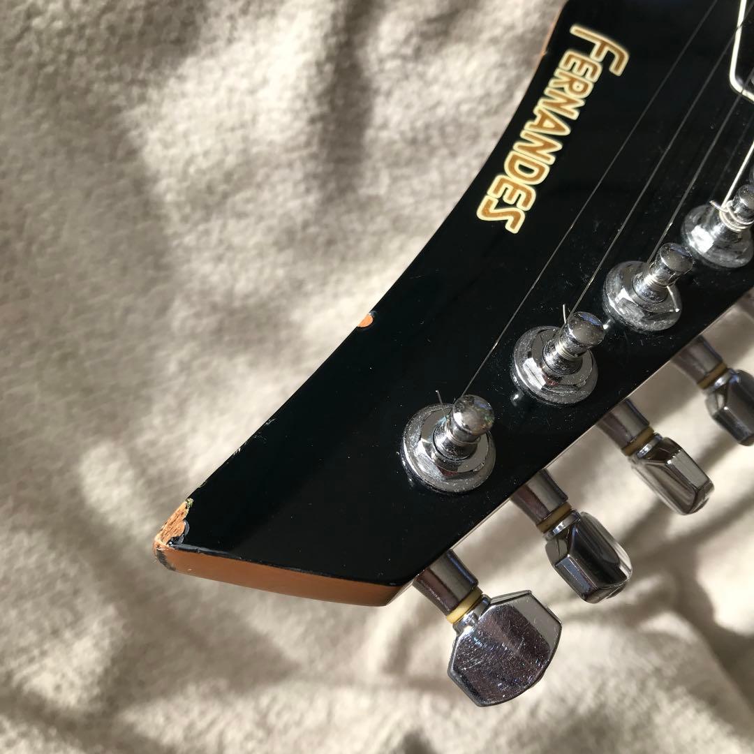 売り切り！FERNANDES エレキギター グラデーションブルー