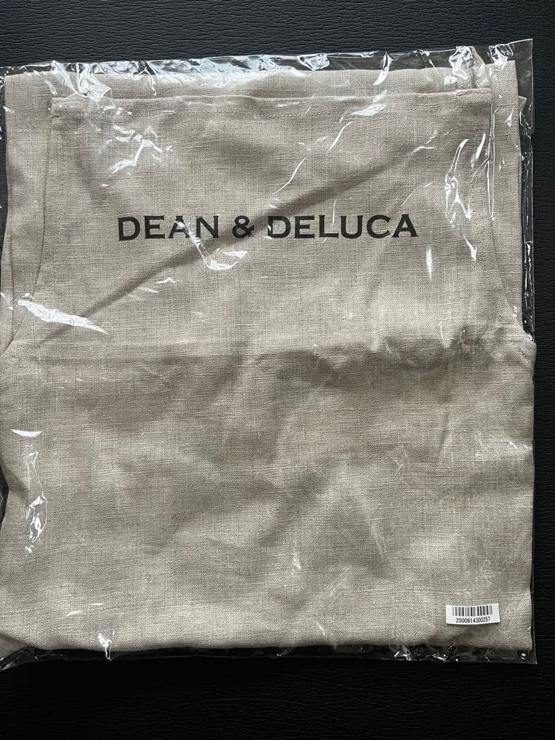DEAN & DELUCA リネンフルエプロンナチュラル 新品