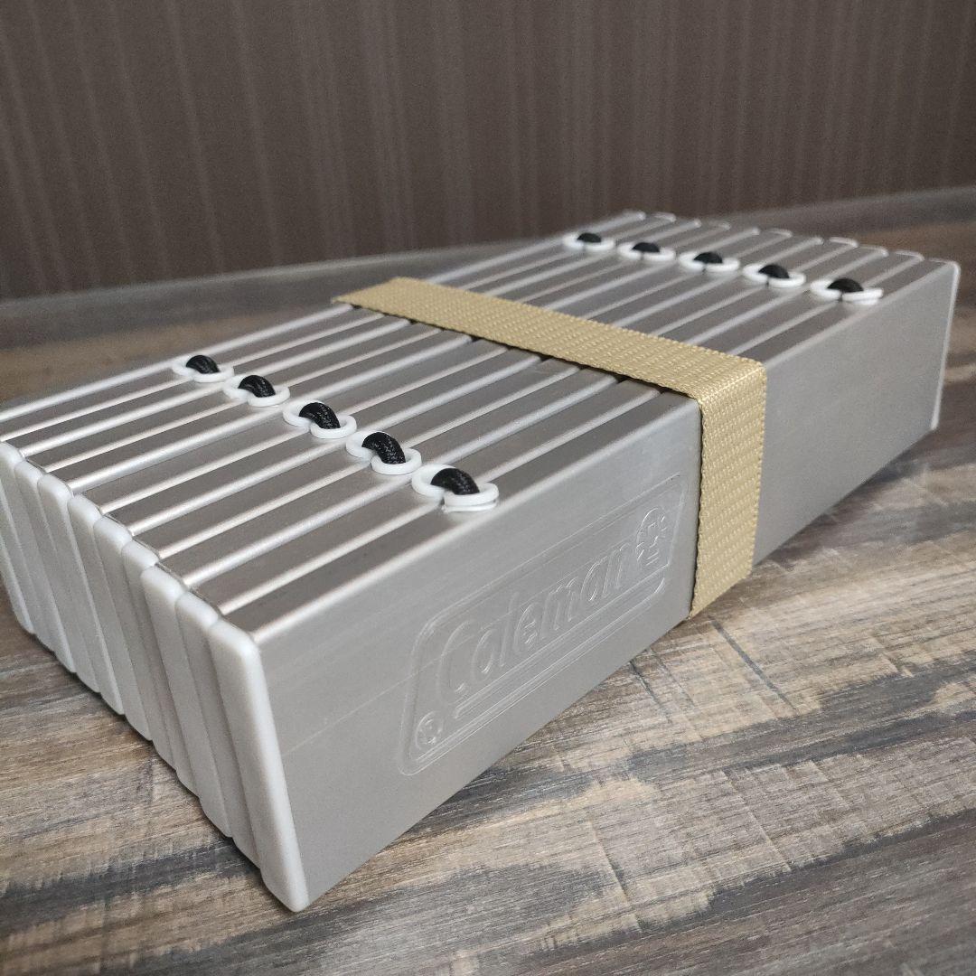 【廃盤品・貴重・未使用】Coleman アルミロールすのこ 収納ケース付き