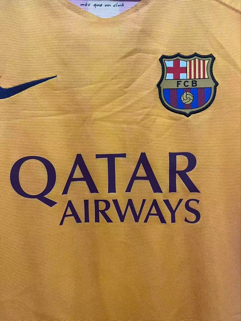 正規品/選手用仕樣 Messi メッシ バルセロナ 15-16 ユニフォーム