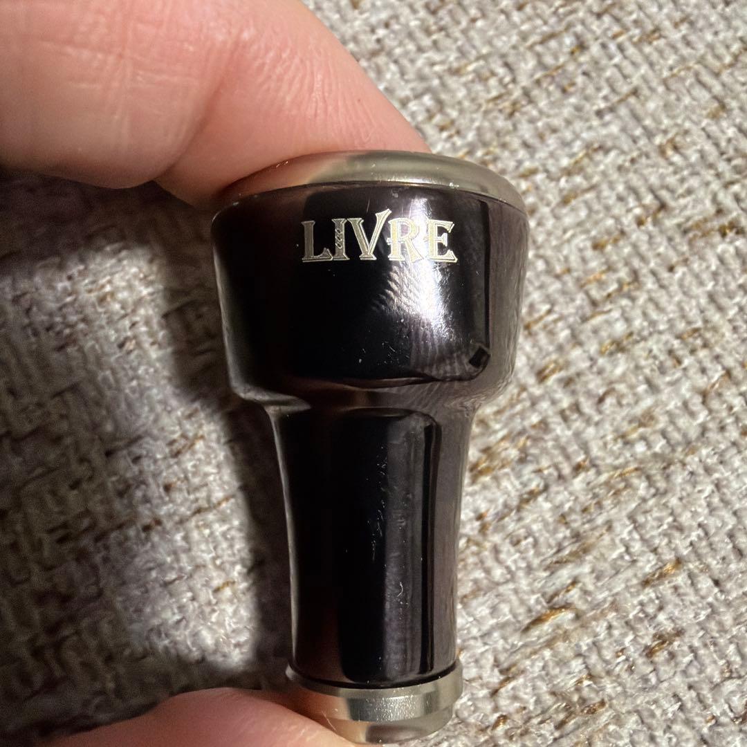 LIVREハンドルノブ IP＆チタン フォルテッシモ ブラウン2個セット中古品