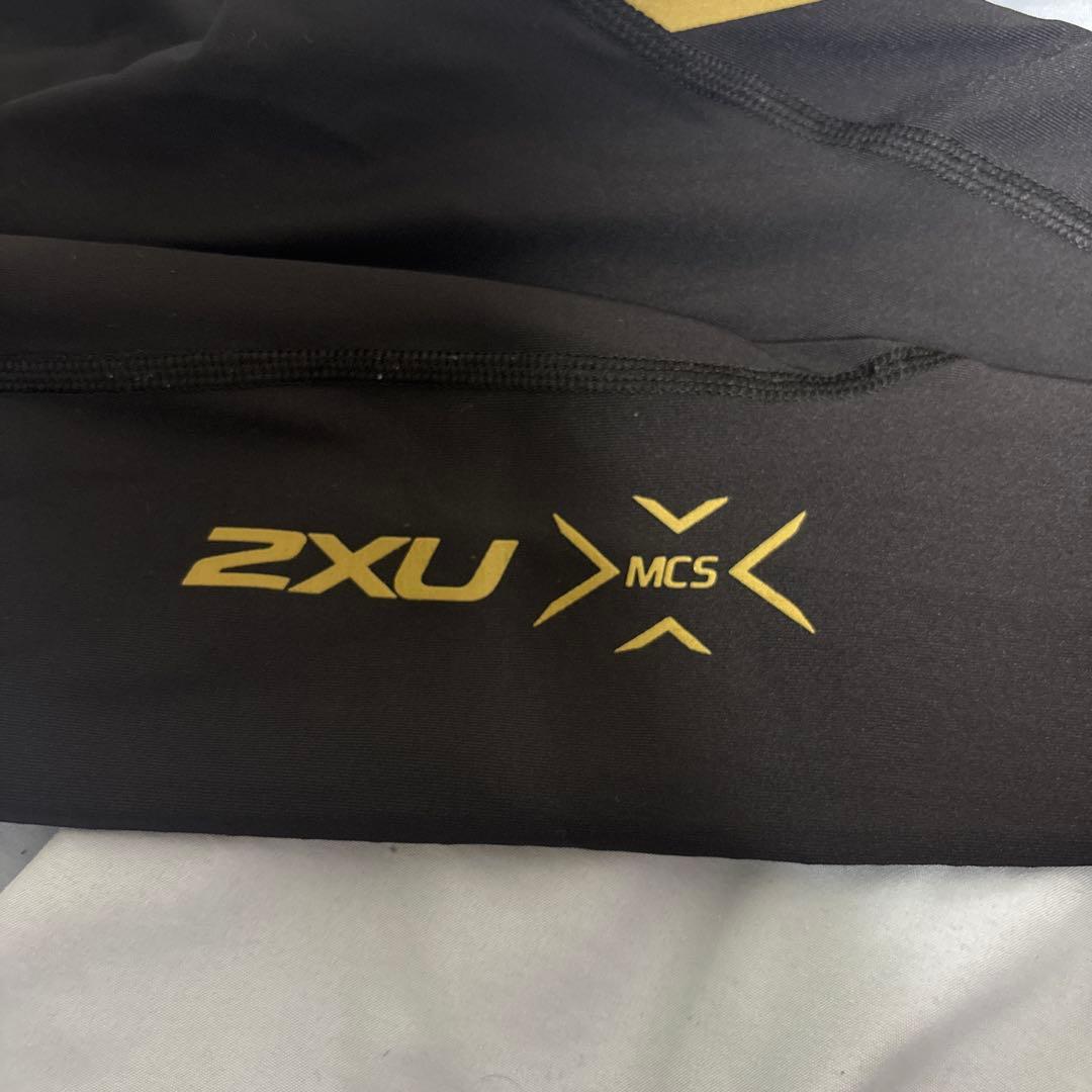 2XU MCS タイツ XXS 黒/金