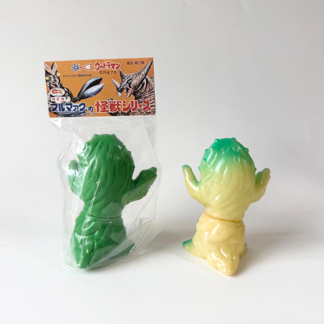 M1号　ブルマァク　怪獣シリーズ　グリーンモンス　ソフビ　フィギュア