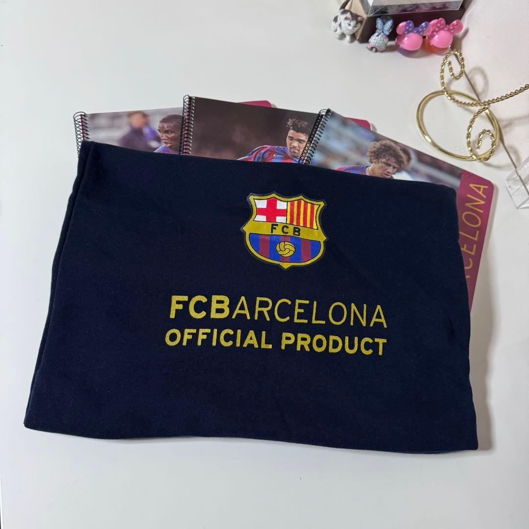 FC BARCELONA 巾着 サッカーノート 4pcs.
