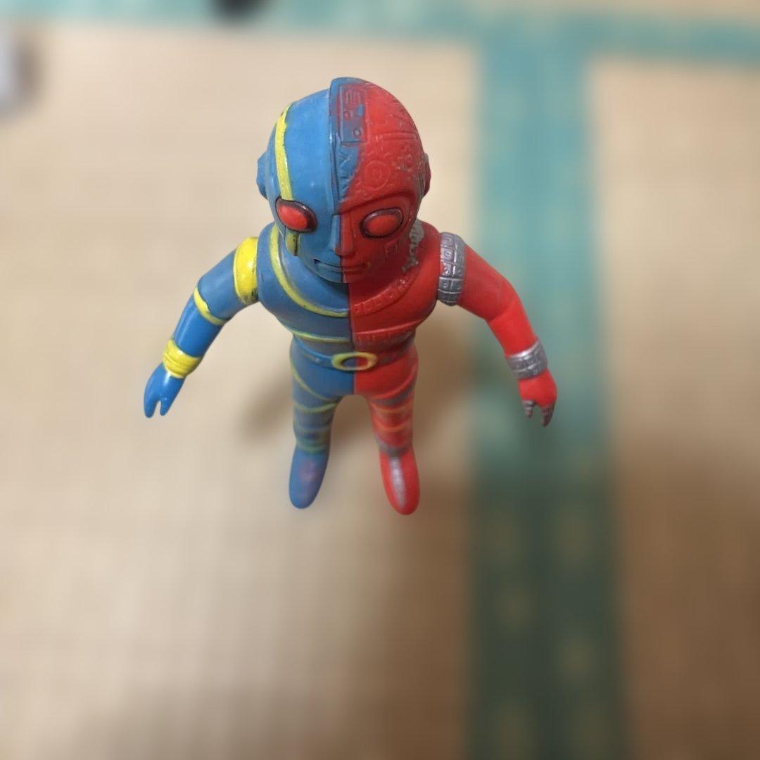 タカトク　キカイダー　ミドル　ソフビ　希少　レア　当時物