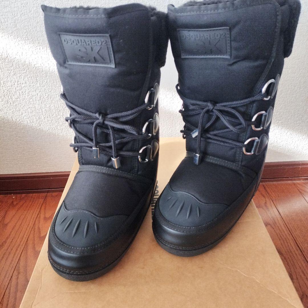 DSQUARED2 スノーブーツ ブラック