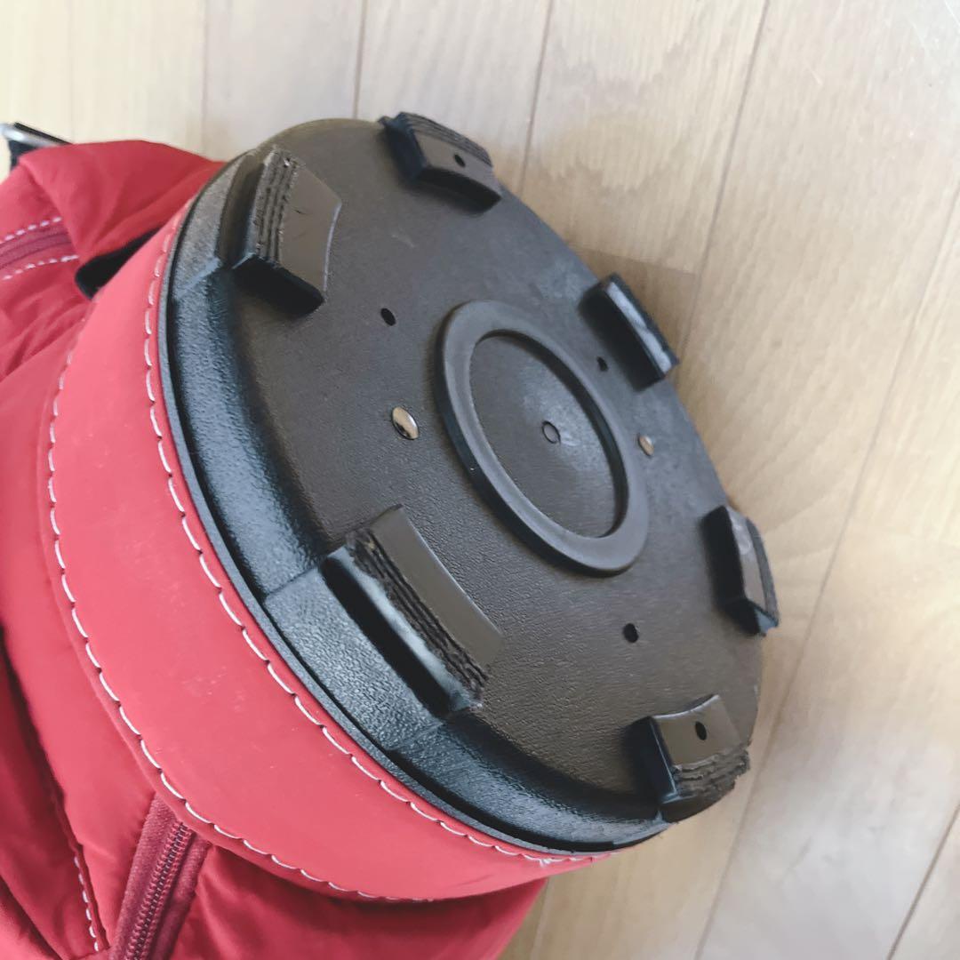 K115 美品！onoff オノフ キャディバッグ レッド