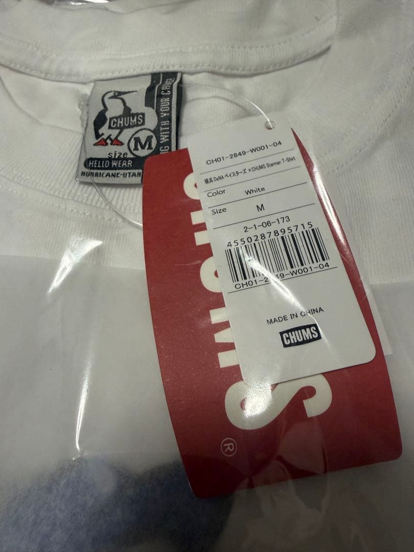 横浜DeNAベイスターズ×CHUMS TシャツDB.スターマン　Mサイズ