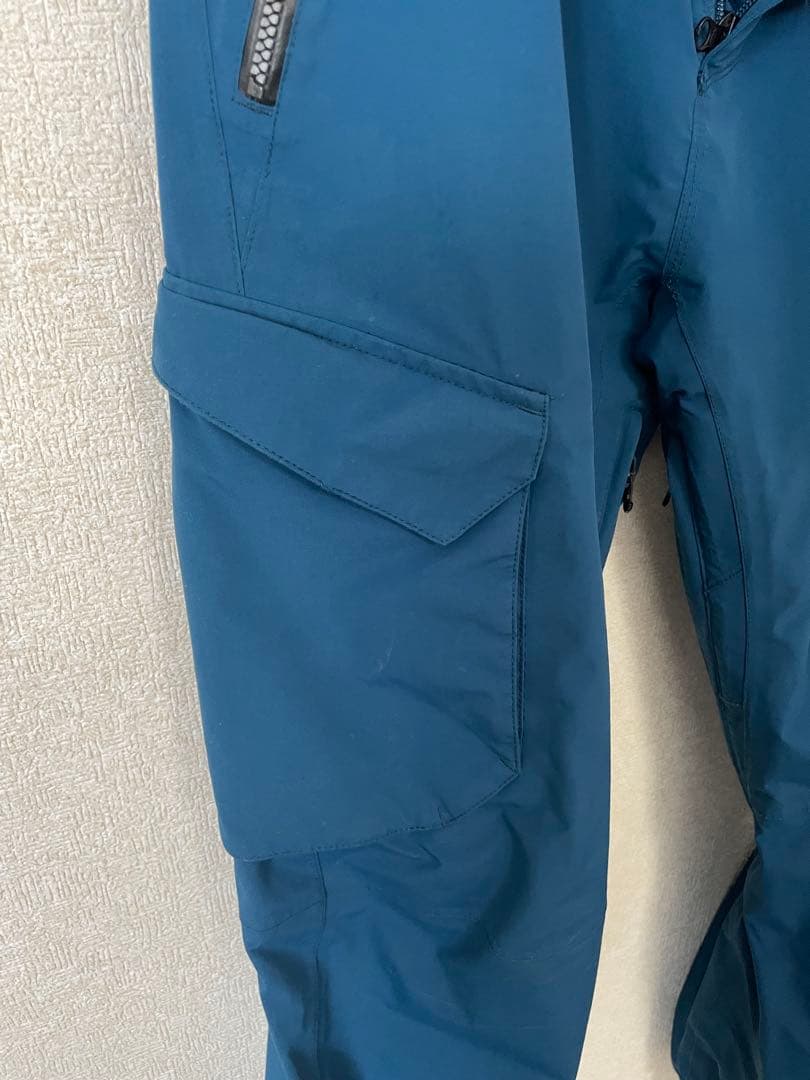 VOLCOM GORE-TEX スノーボードパンツ ブルーＬサイズ