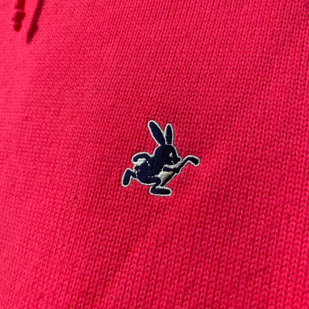 JACK BUNNY 蛍光ピンクフード付きセーター