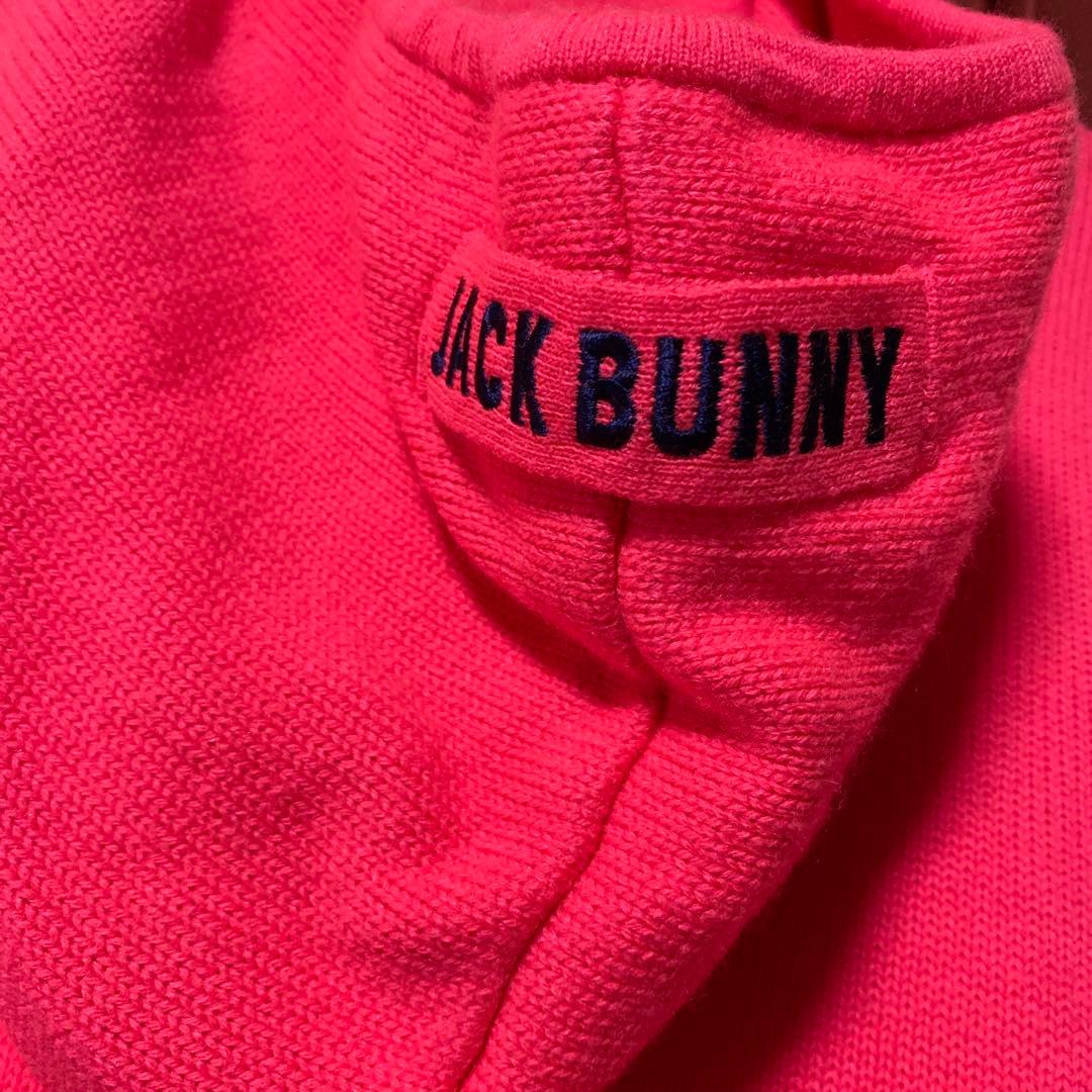 JACK BUNNY 蛍光ピンクフード付きセーター