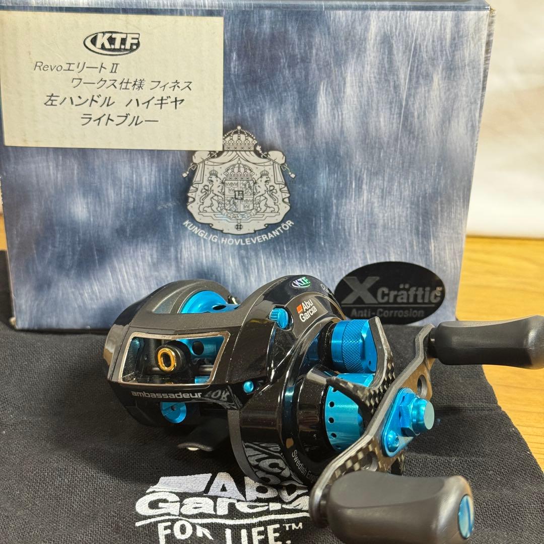 極美品 KTF Revo エリートII ワークス仕様 フィネス 左ハンドル アブ