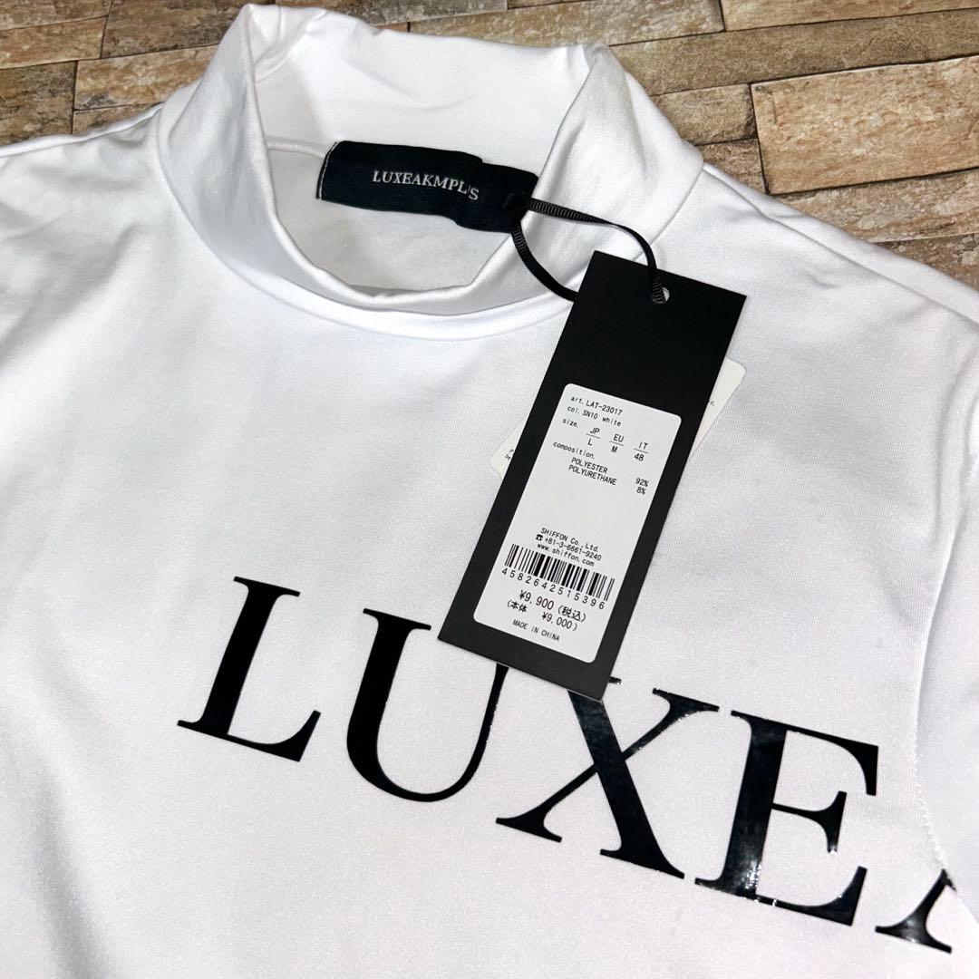 【新品】LUXEAKMPLUS AKM／厚手 モックネック ゴルフウェア