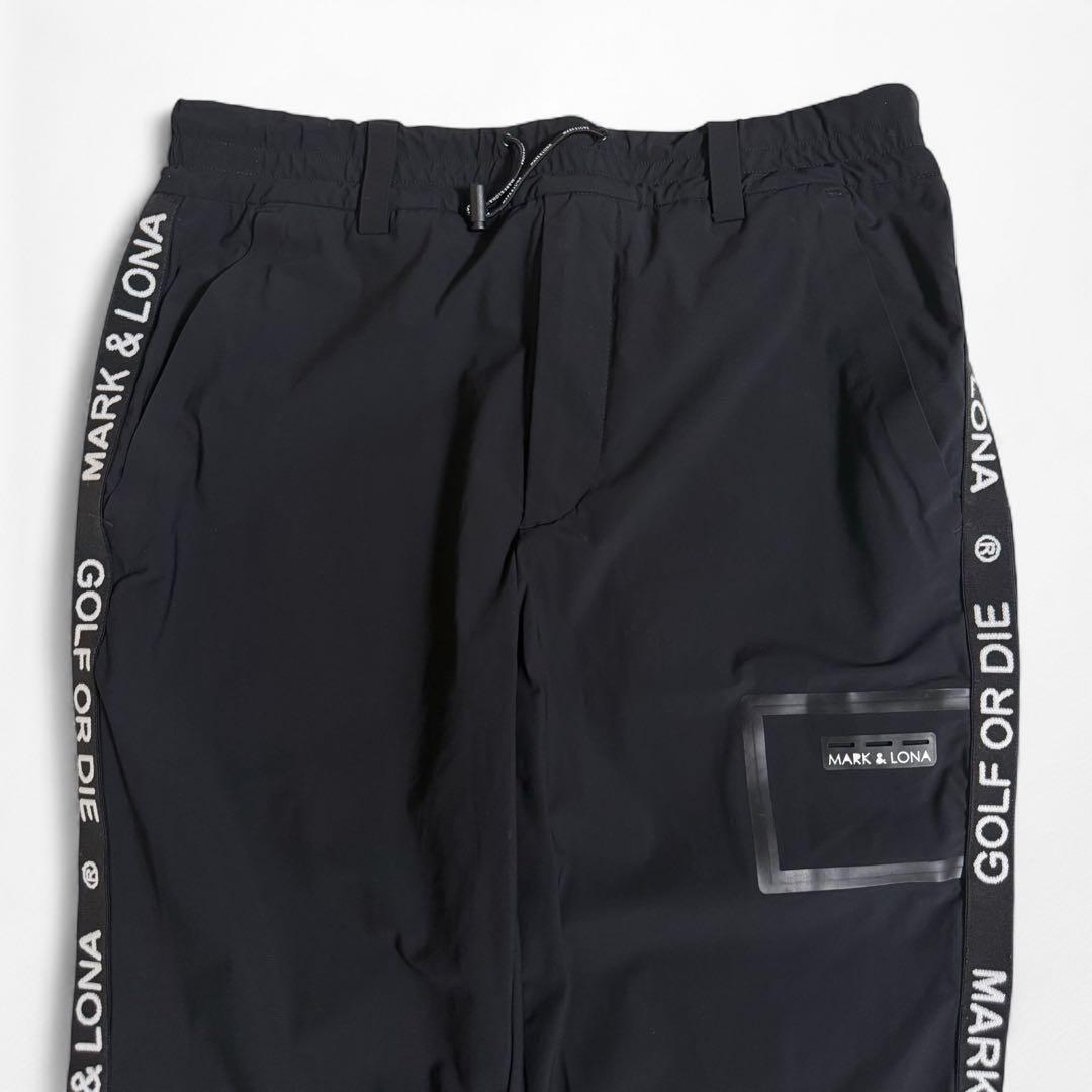 マークアンドロナ レボリューションテックパンツ　ブラック　50 新品