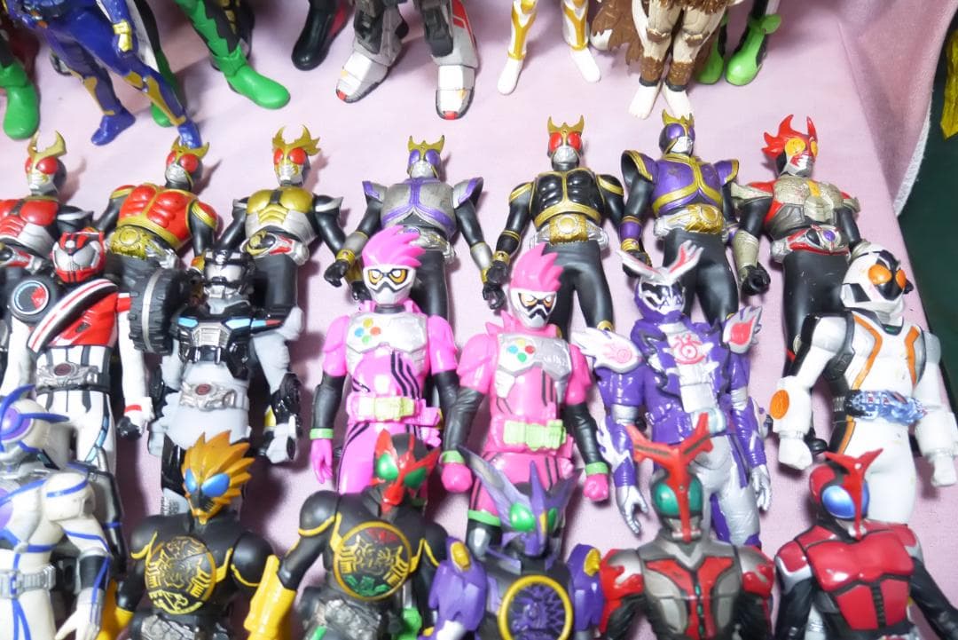 ライダーヒーローシリーズ　ビッグサイズソフビフィギュア　101体セット