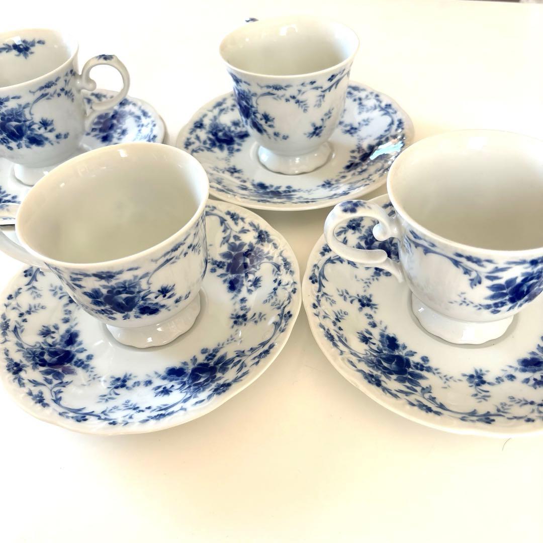 HOYA CHINA ティーポット　カップ＆ソーサー　アフタヌーンティーセット