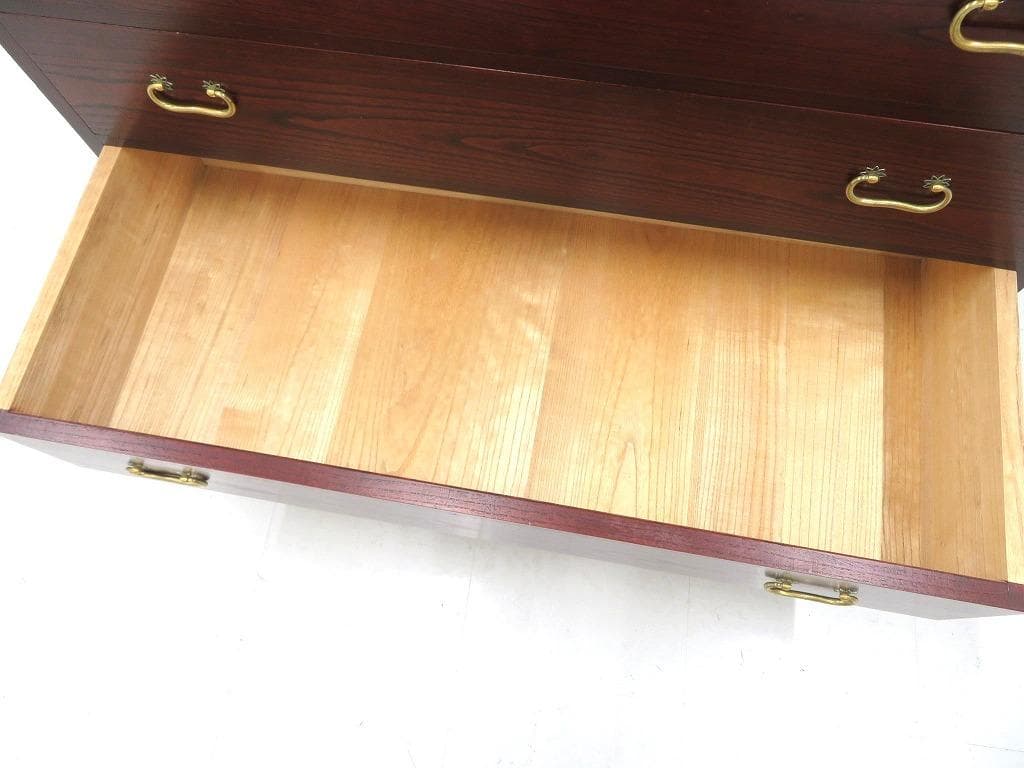 展示品　伝統的工芸品　加茂桐箪笥　タンス　桐たんす　整理箪笥　和モダン