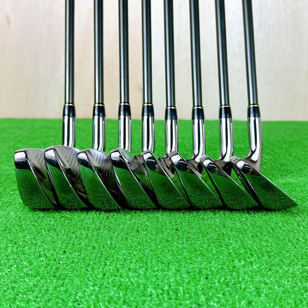 【希少】 MIZUNO GMC アイアンセット ８本 メンズ R 純正カーボン