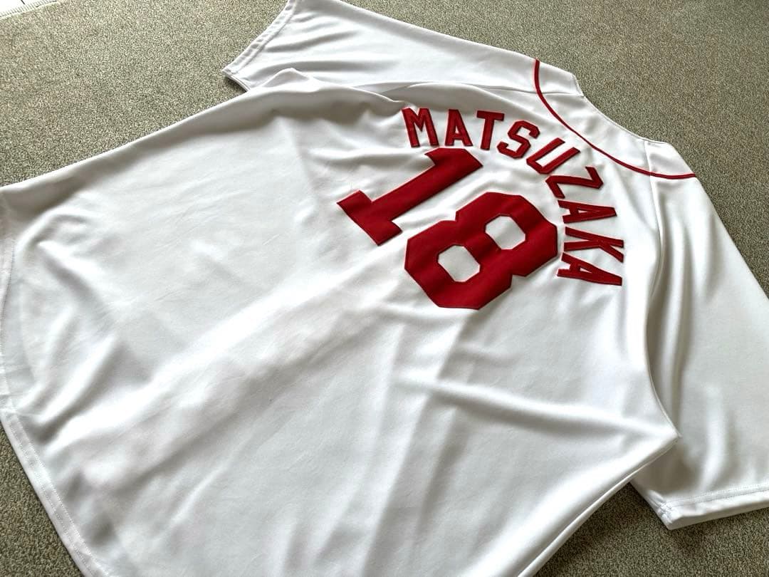 あ*様 《Majestic MLB》レッドソックス　松坂大輔　ユニフォーム　メジ