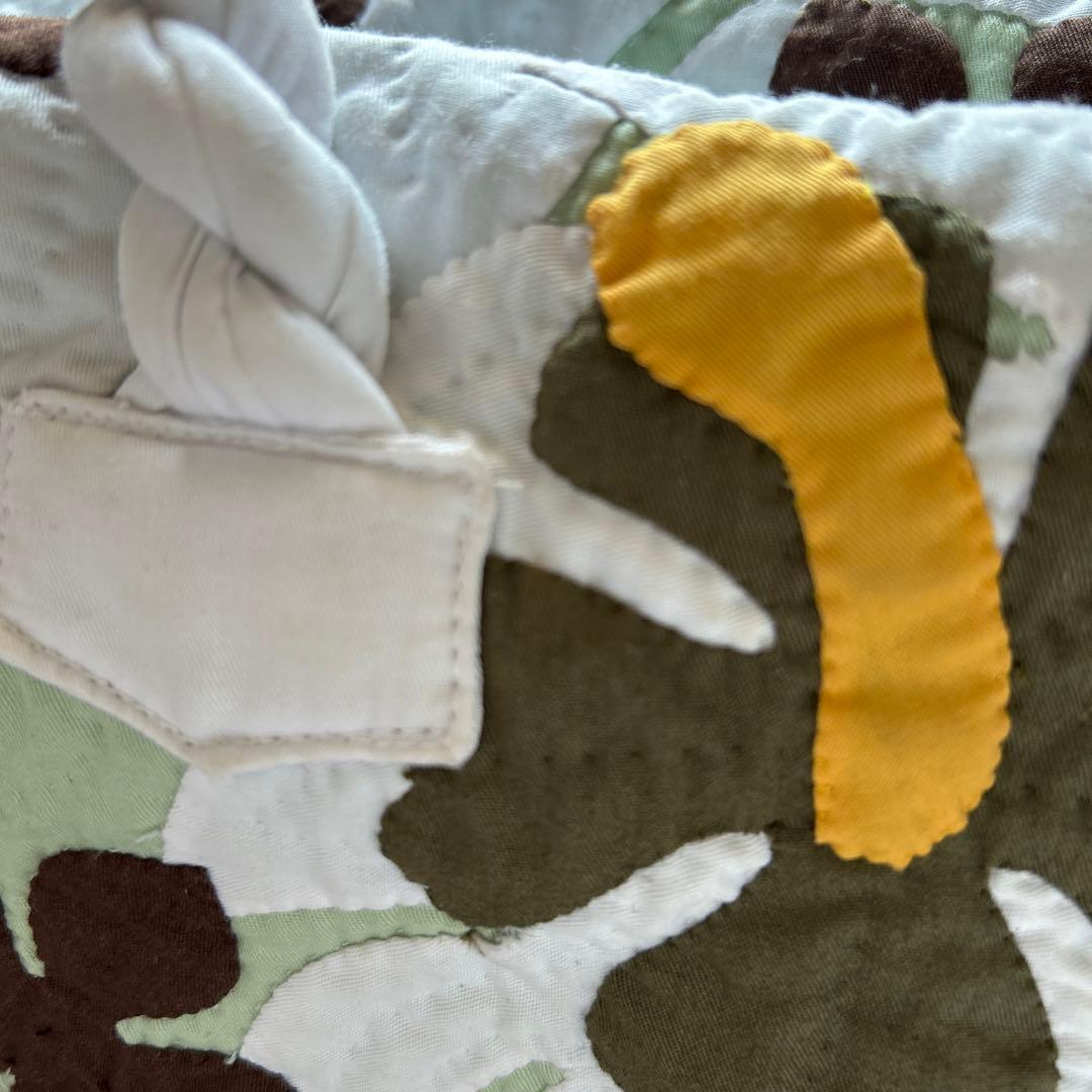 Moana Quilts ハワイアンキルト ボストンバッグ ミント色モアナキルト