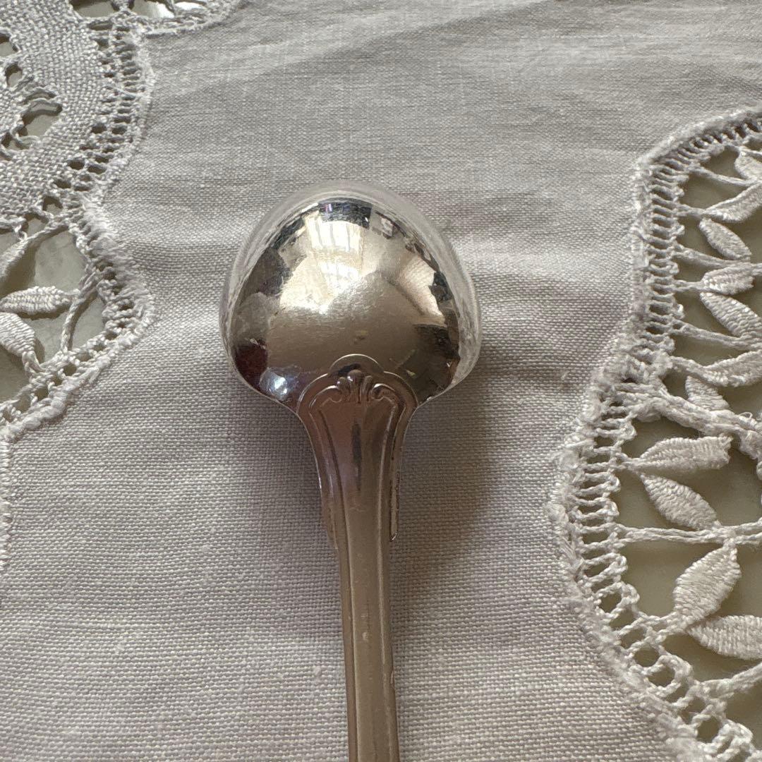 フランスアンティーク　ヴィンテージ　クリストフル　カトラリー　花文字　銀食器