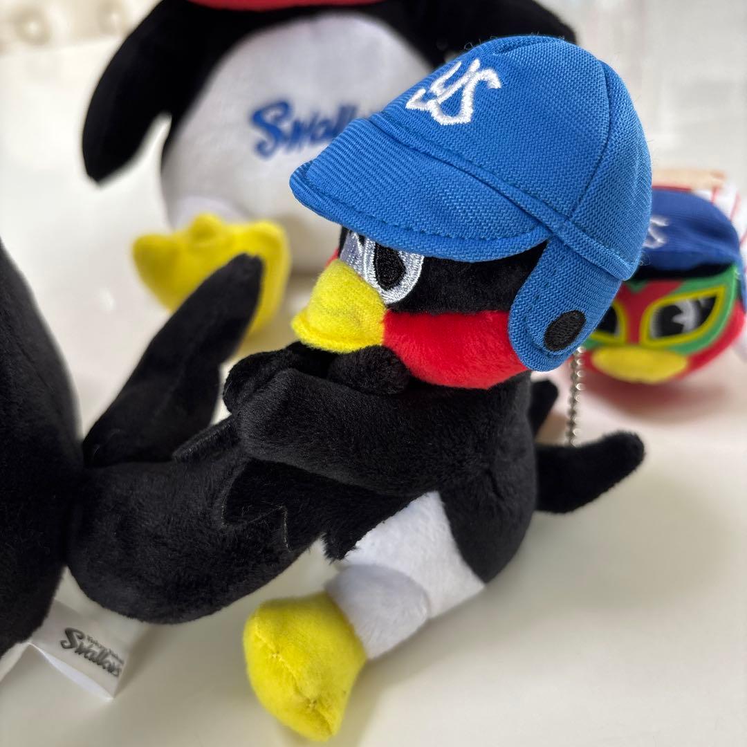 ヤクルトスワローズ つば九郎 お手玉 ひっつき ぬいぐるみ まとめ売り