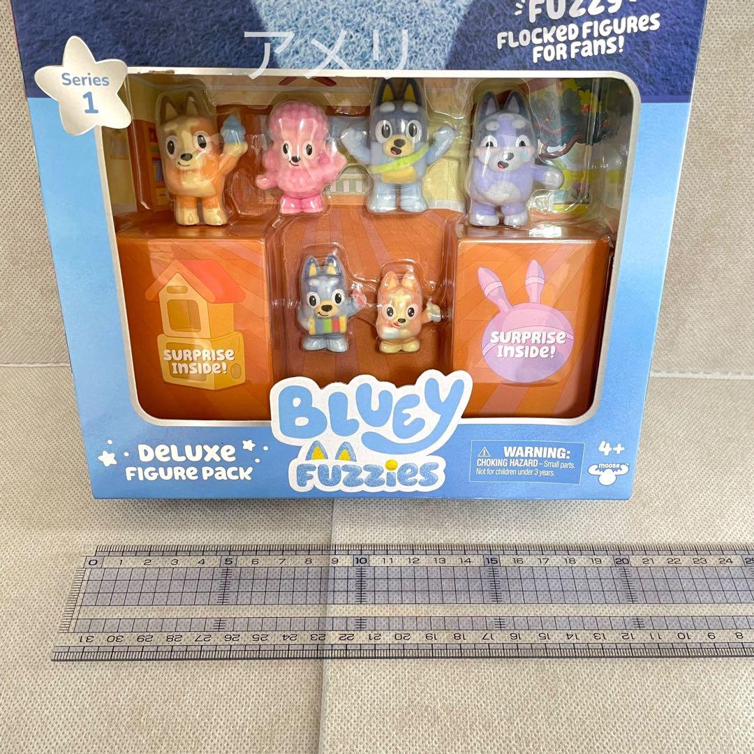 ◆新作◆bluey ブルーイ デラックス フィギュア パック 6体＋2体