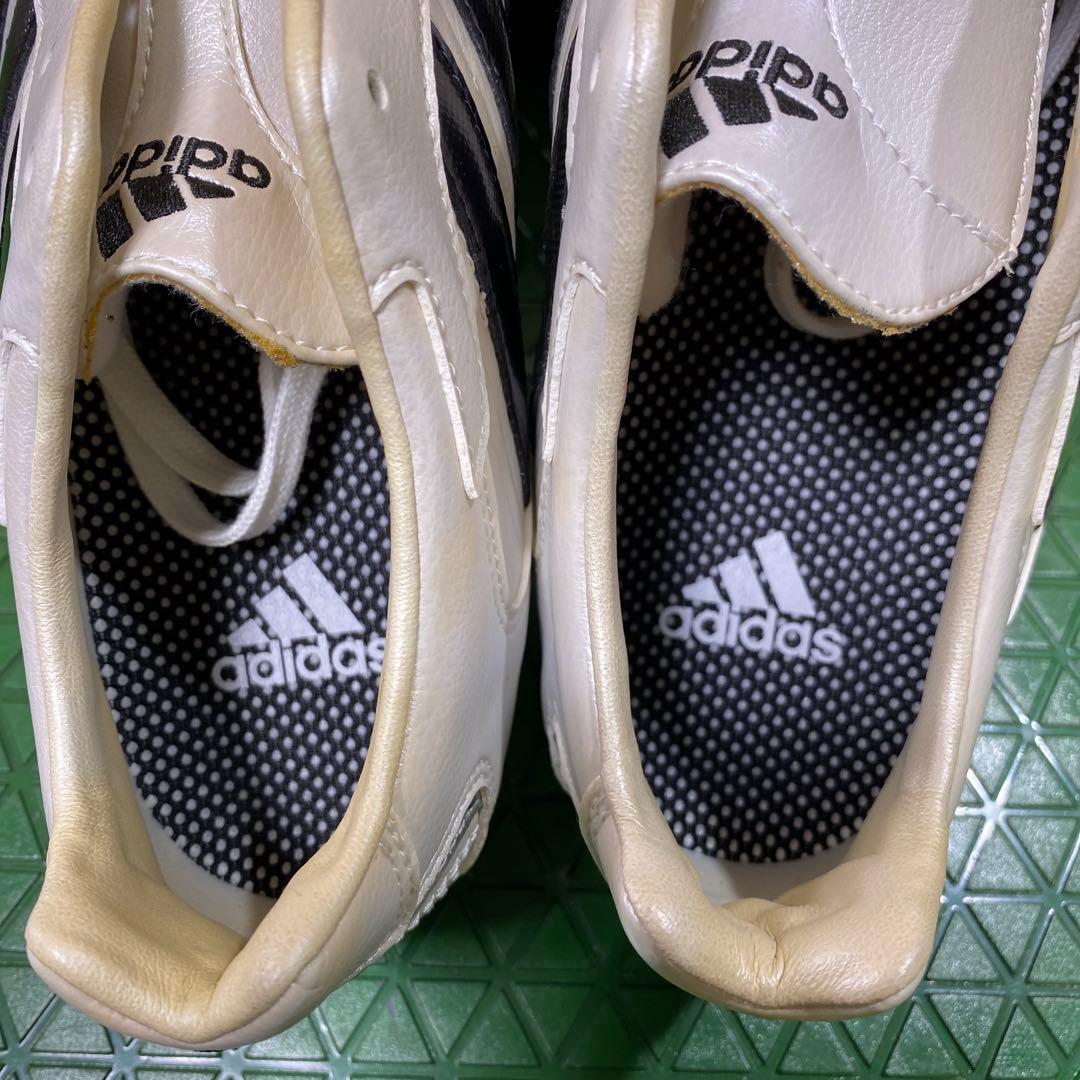 【未使用】adidas サッカーシューズ ホワイト/ブラック 24.5cm