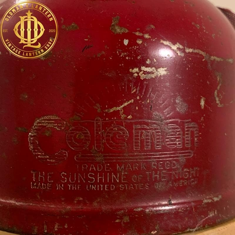 【バーガンディ】Coleman コールマン 200A 1962年3月