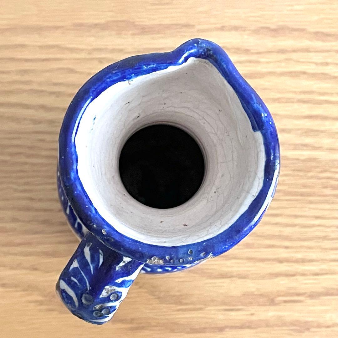 スペイン グラナダ陶器 ビネガーポット アンティーク ピッチャー 一輪挿し 花瓶