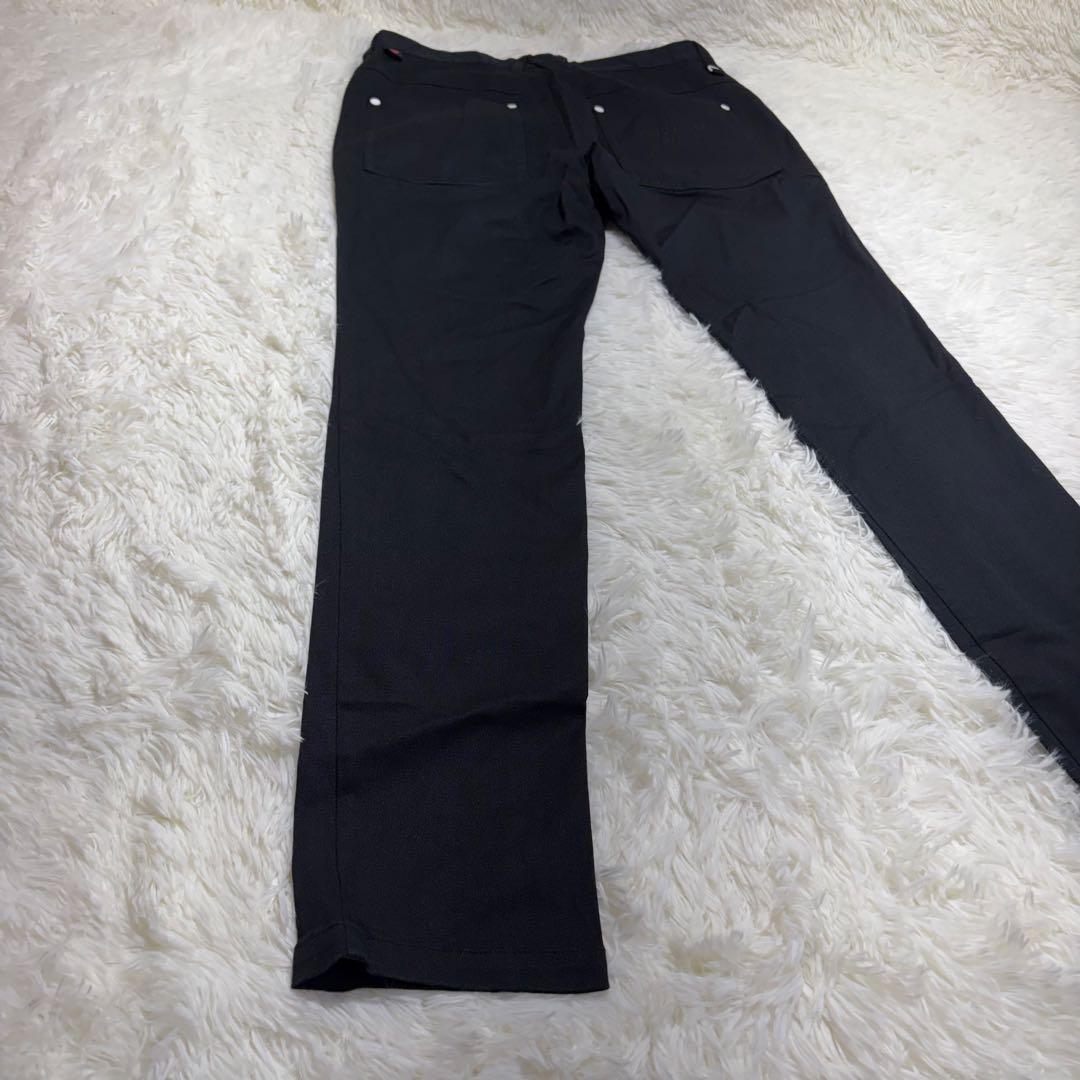 美品☆ニューバランス ゴルフ ストレッチ パンツ　M　NBG　シューズロゴ　人気