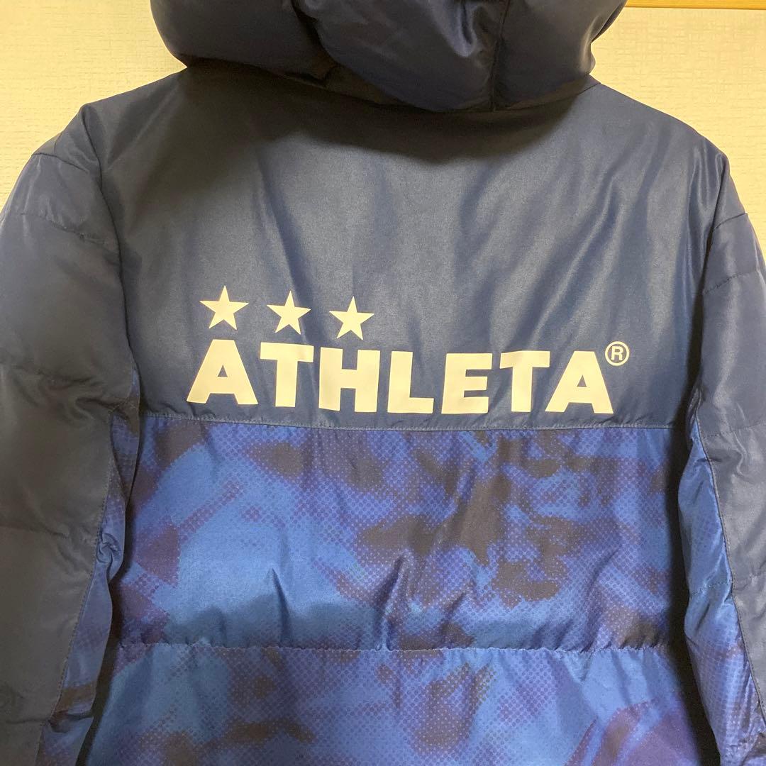 美品　ATHLETA ベンチコート ネイビー 160サイズ