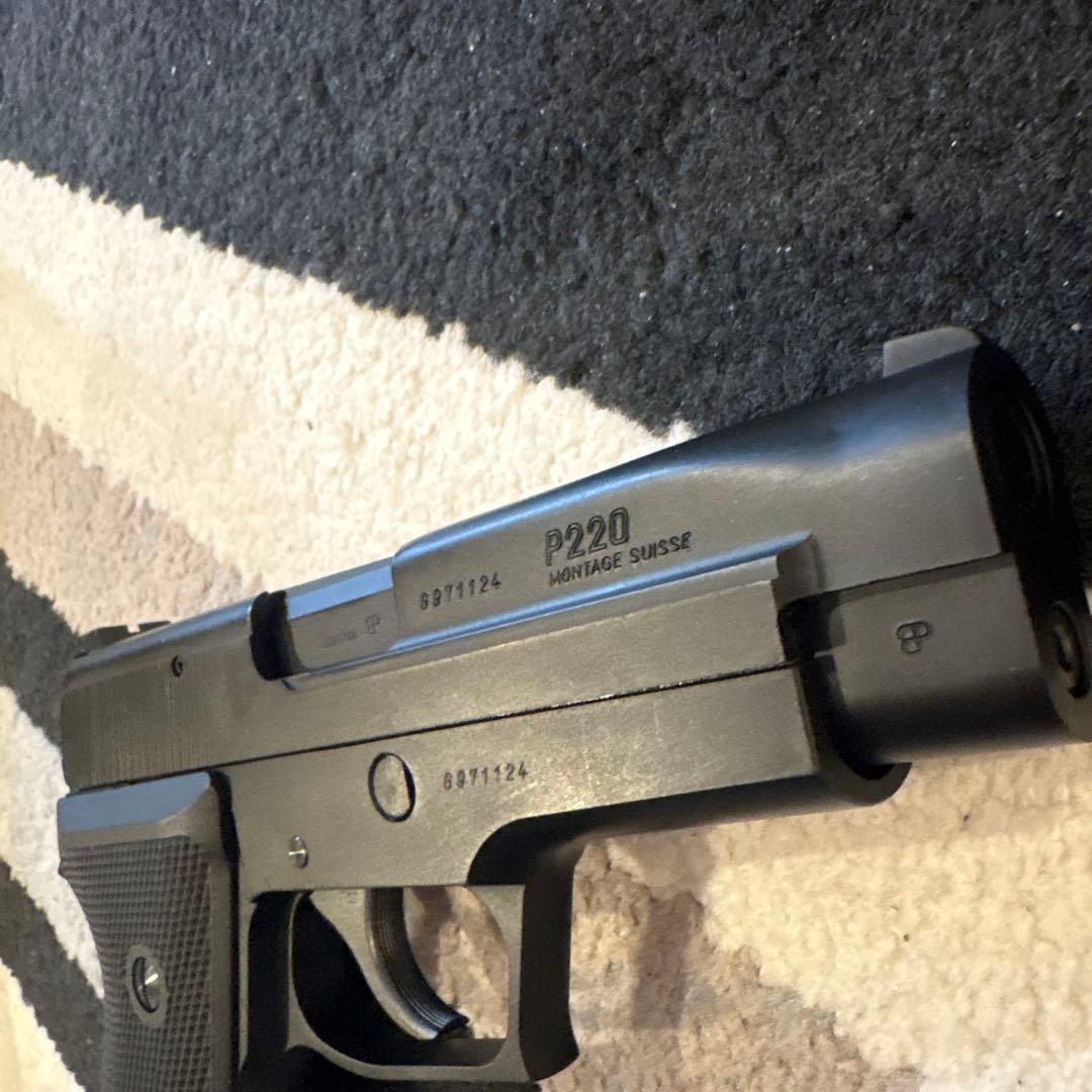 タナカワークス SIG SAUER P220 IC Early HW ガスブロ