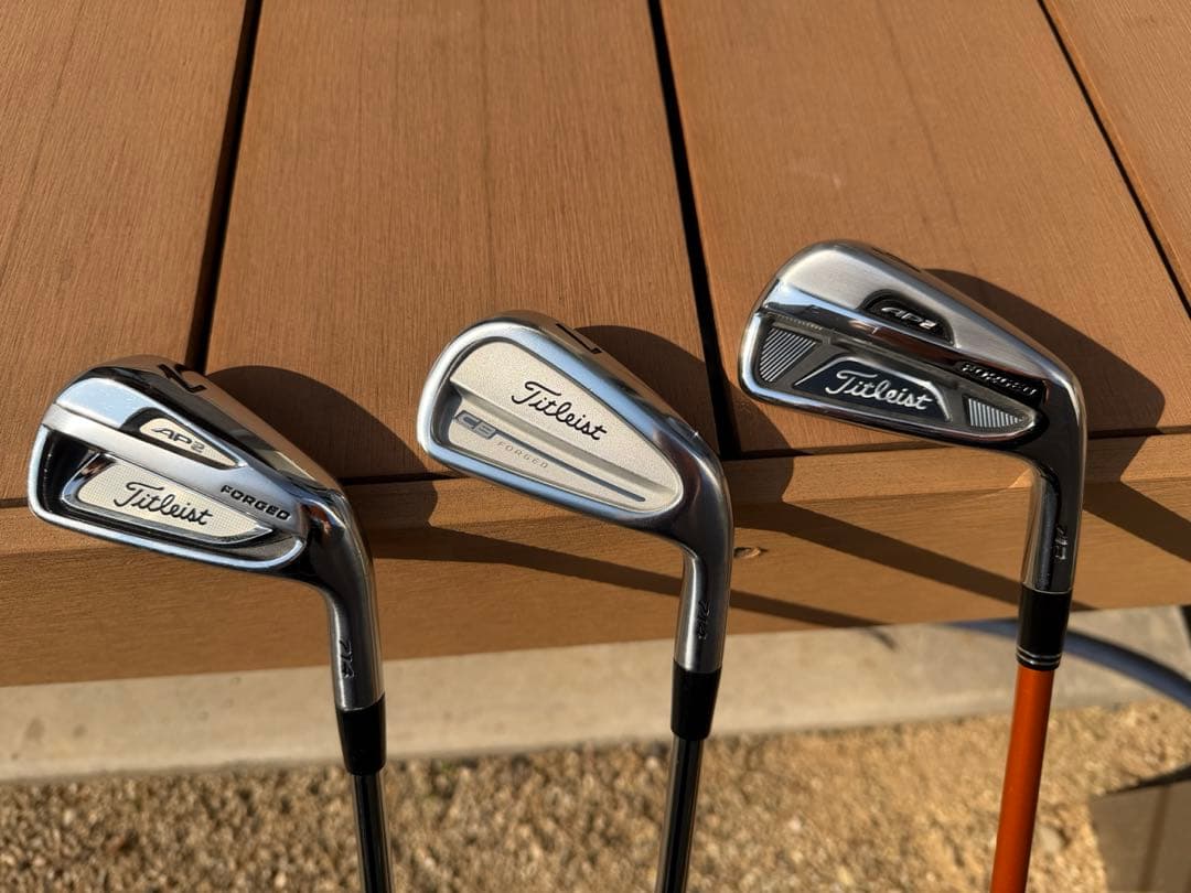 Titleistアイアン 単品3本セット