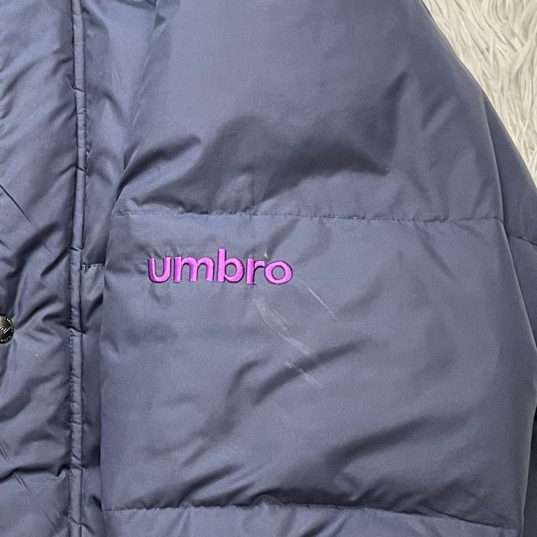 umbro アンブロ　ロングダウンベンチコート　XL ネイビー