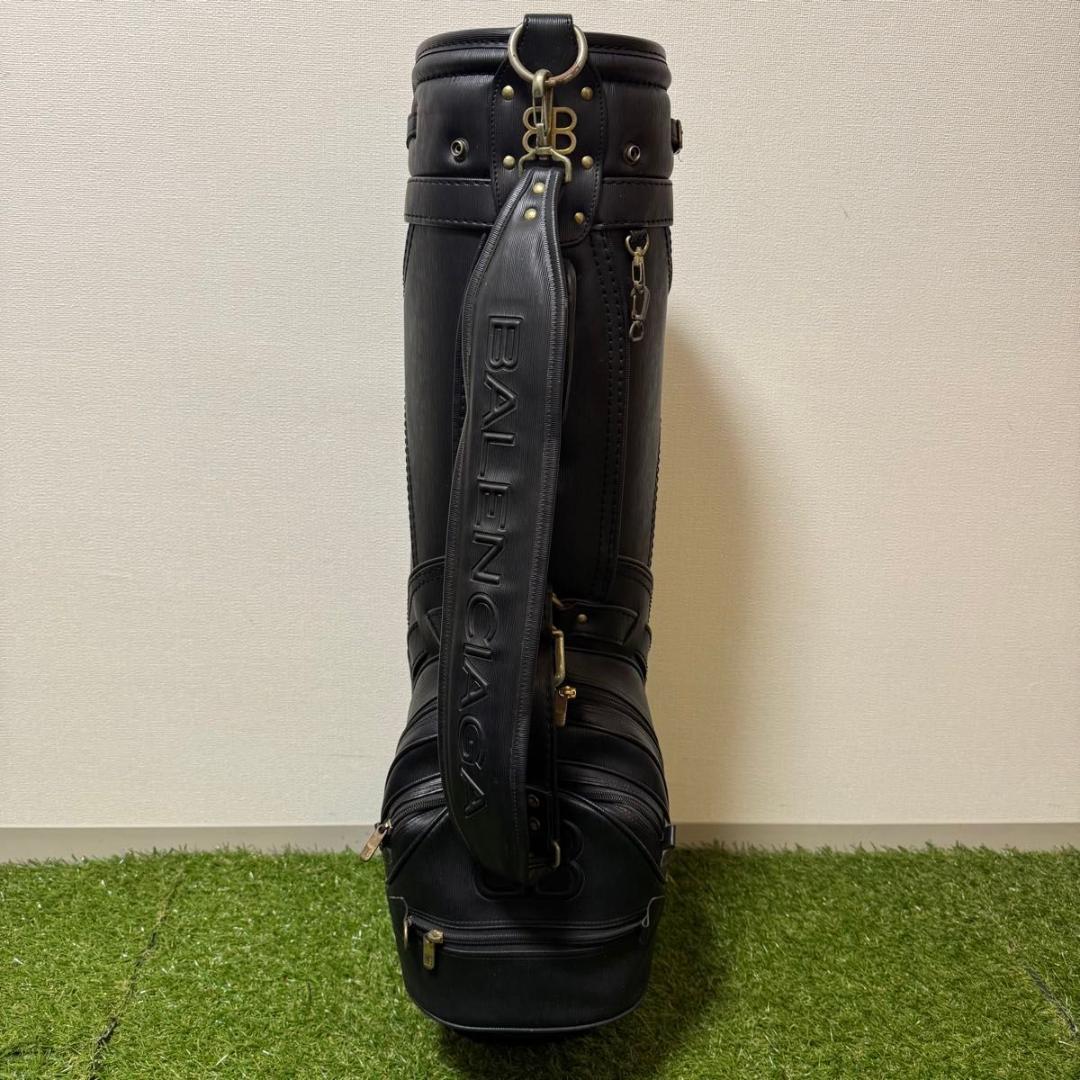 超レア BALENCIAGA バレンシアガ キャディバッグ レザー ブラック