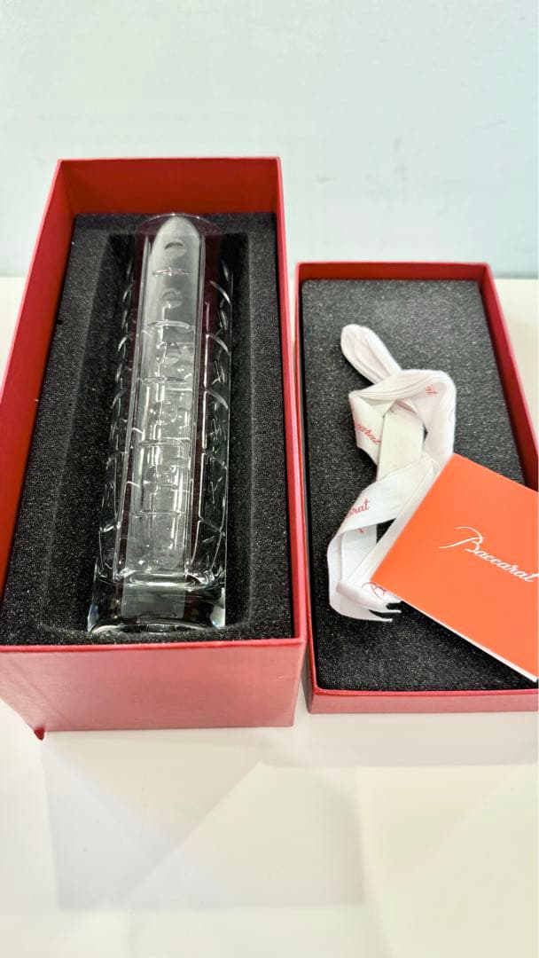 【美品】値下げしました☆バカラ一輪挿しクリスタル