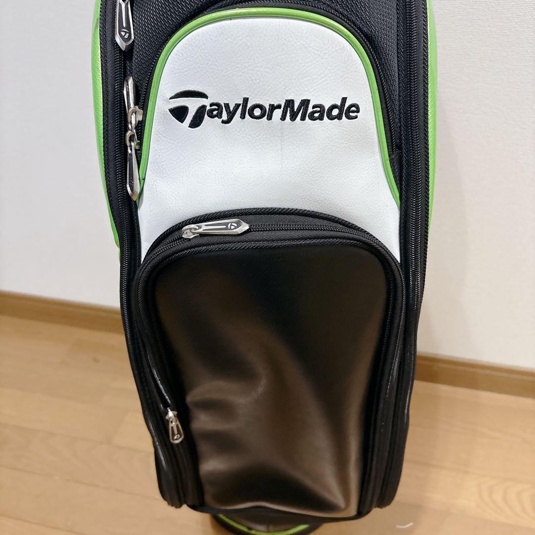 K466 TaylorMade キャディバッグ グリーンブラック フード無し