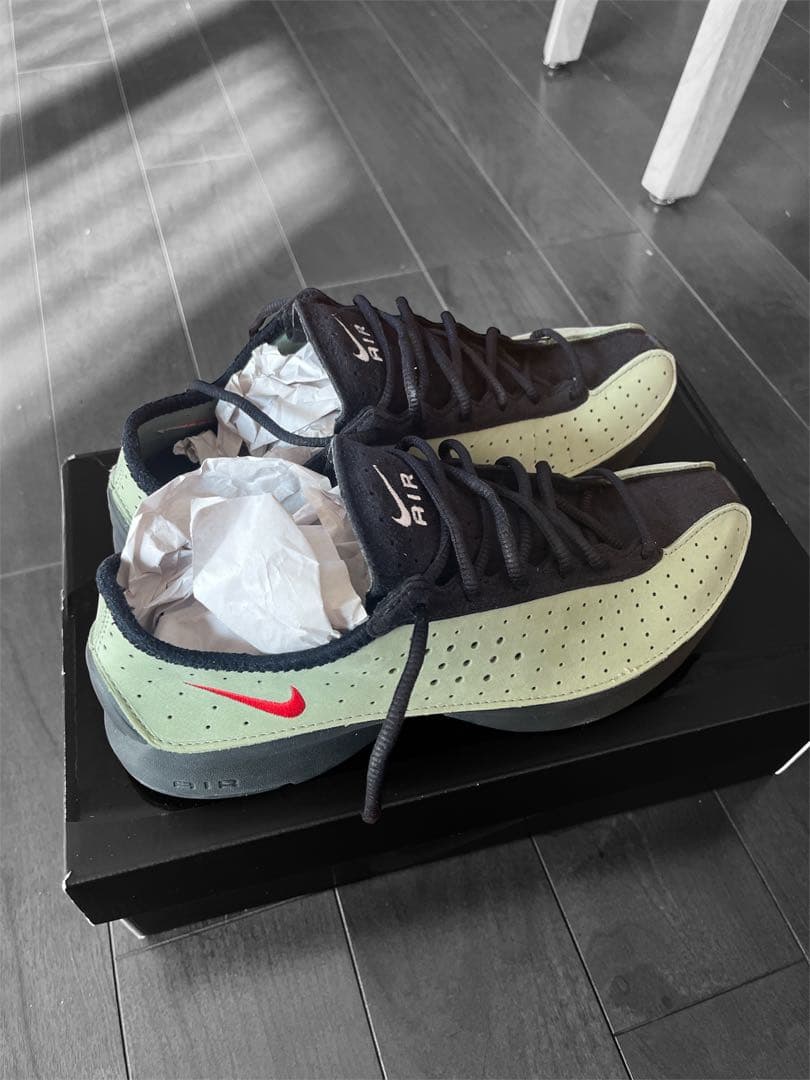 Nike Air ランニングシューズ　 黒/緑