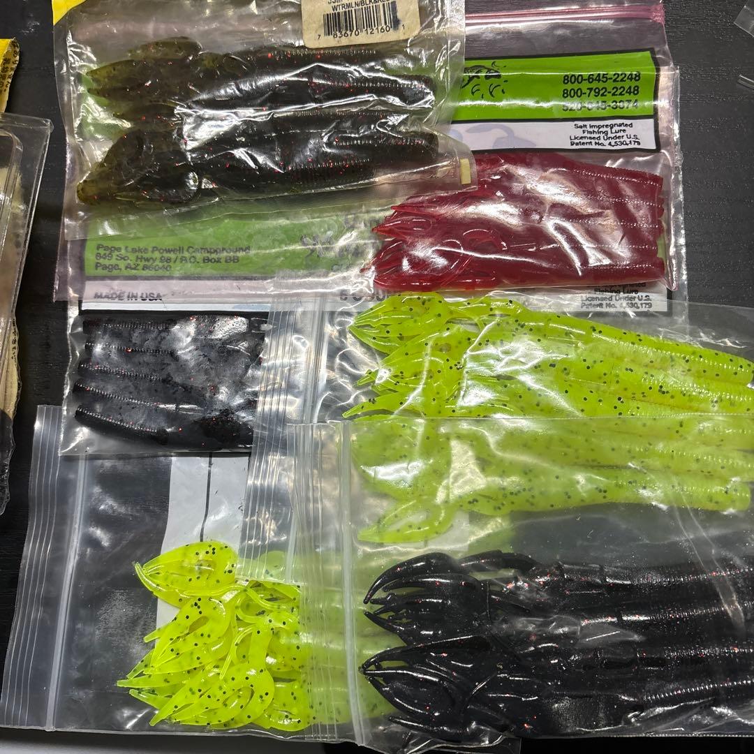 ゲーリーヤマモト！ワーム大量！バラ売り不可！