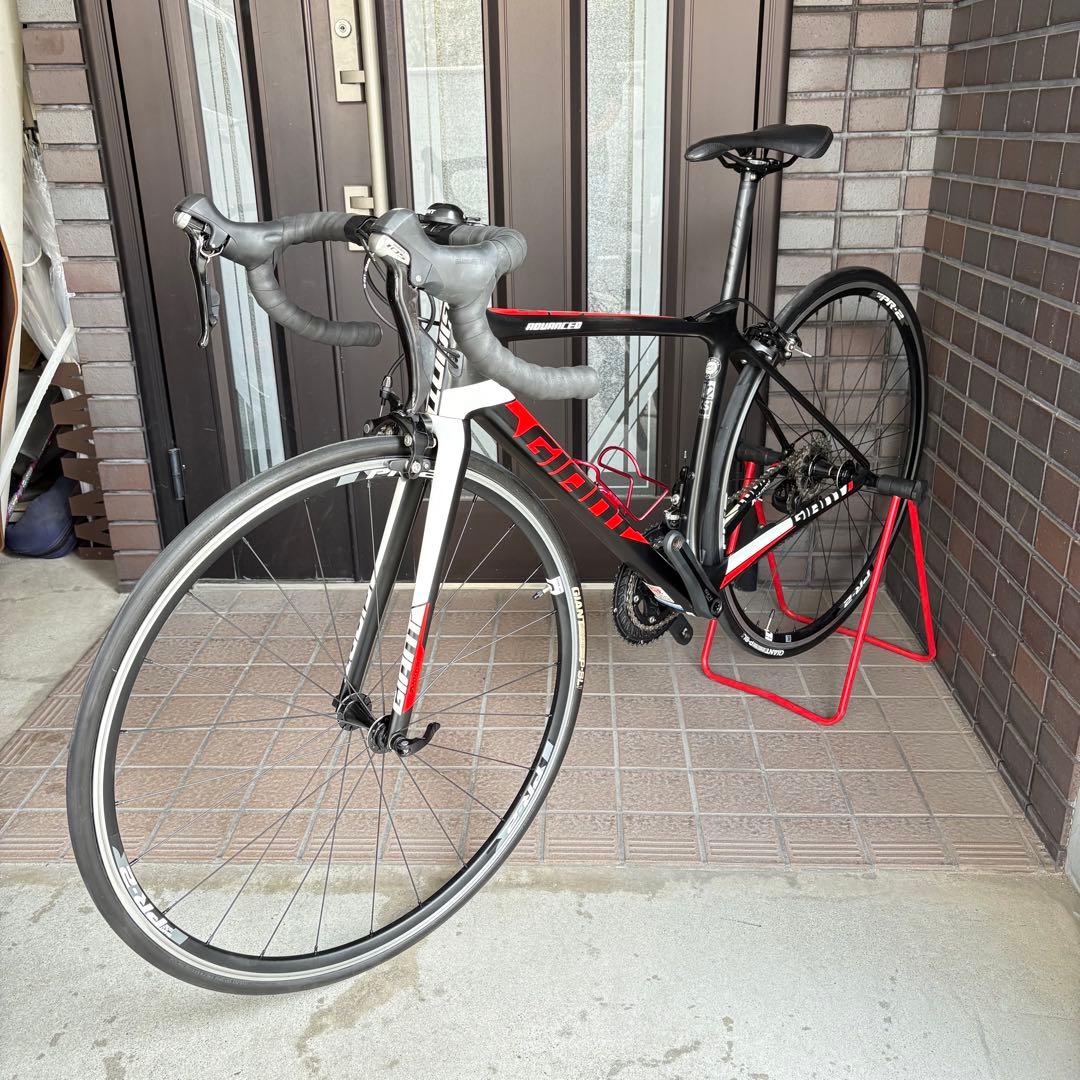 GIANT TCR ADV2 2016 XS 極美品 トータル走行10kmほど