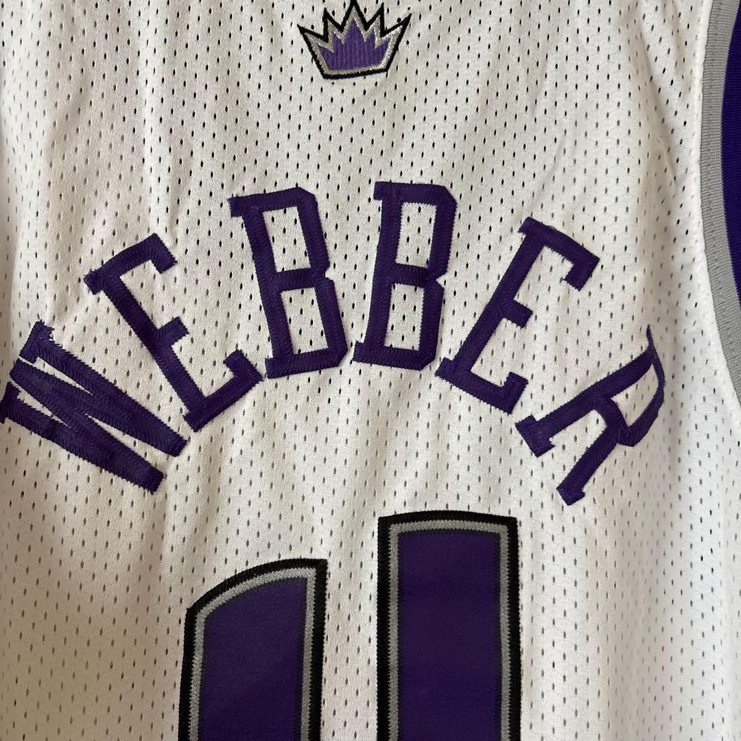 希少2XL 00’s ゲームシャツ kings Chris Webber