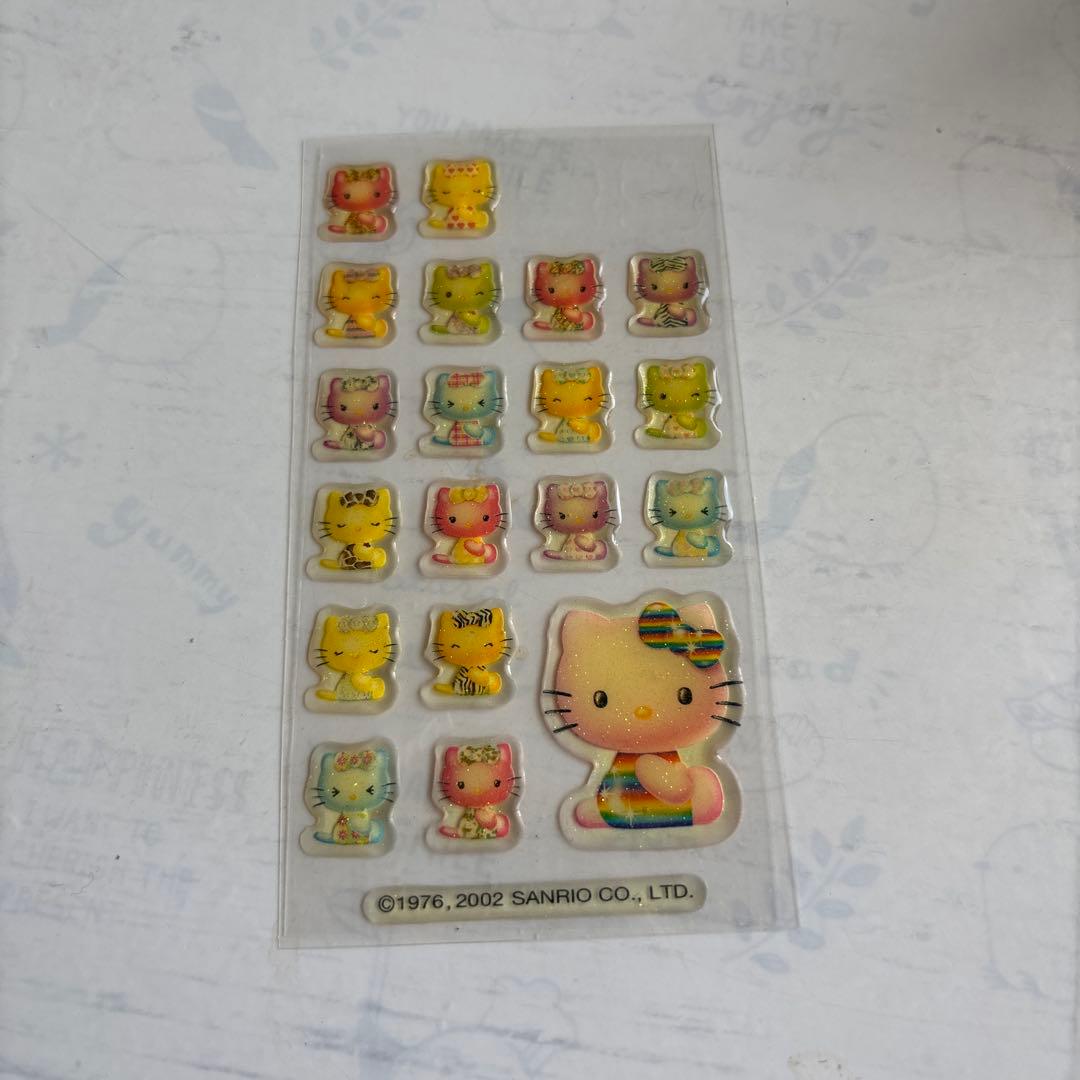 ハローキティシールセット　レトロ貴重品