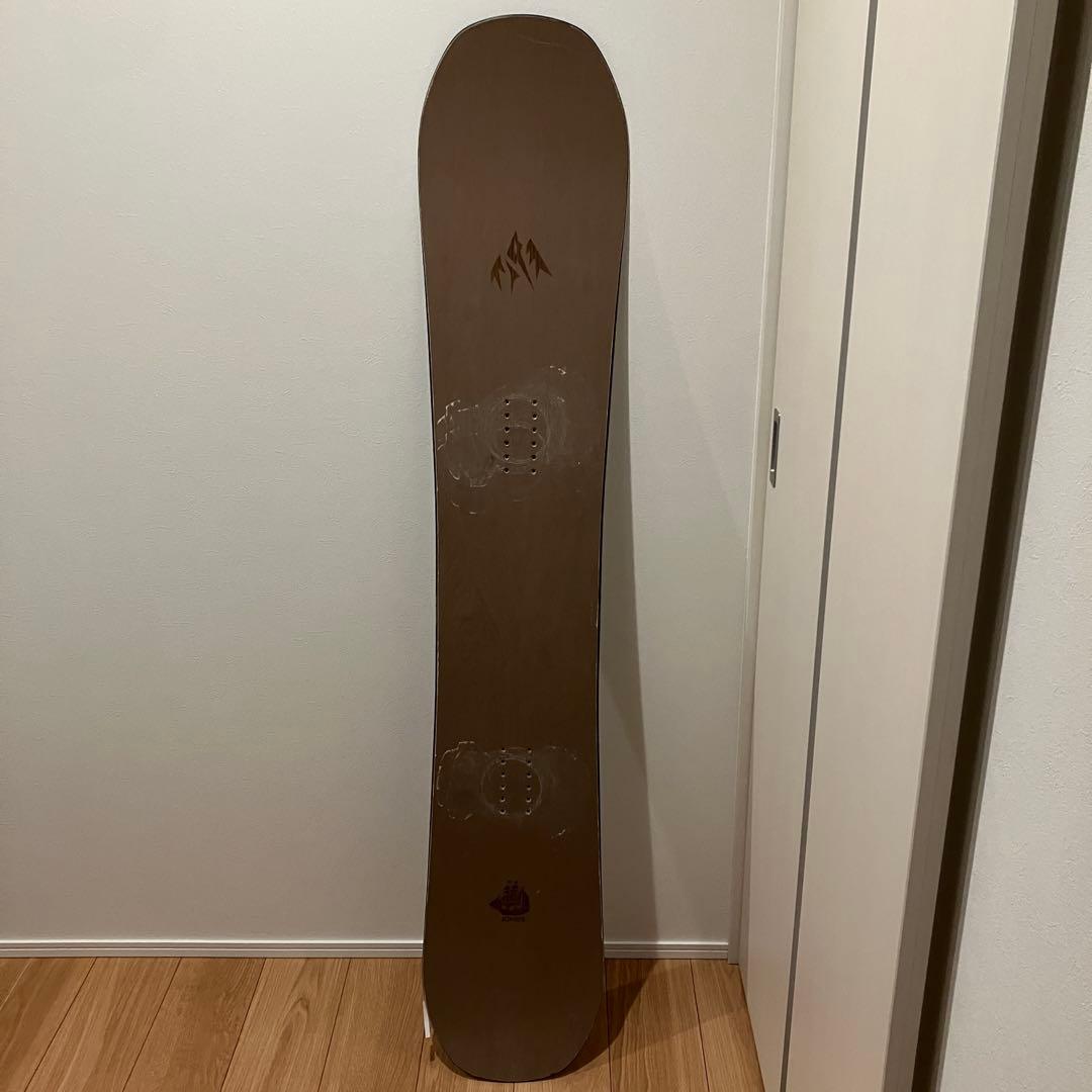 JONES スノーボード 板 Flagship 158cm 木目調