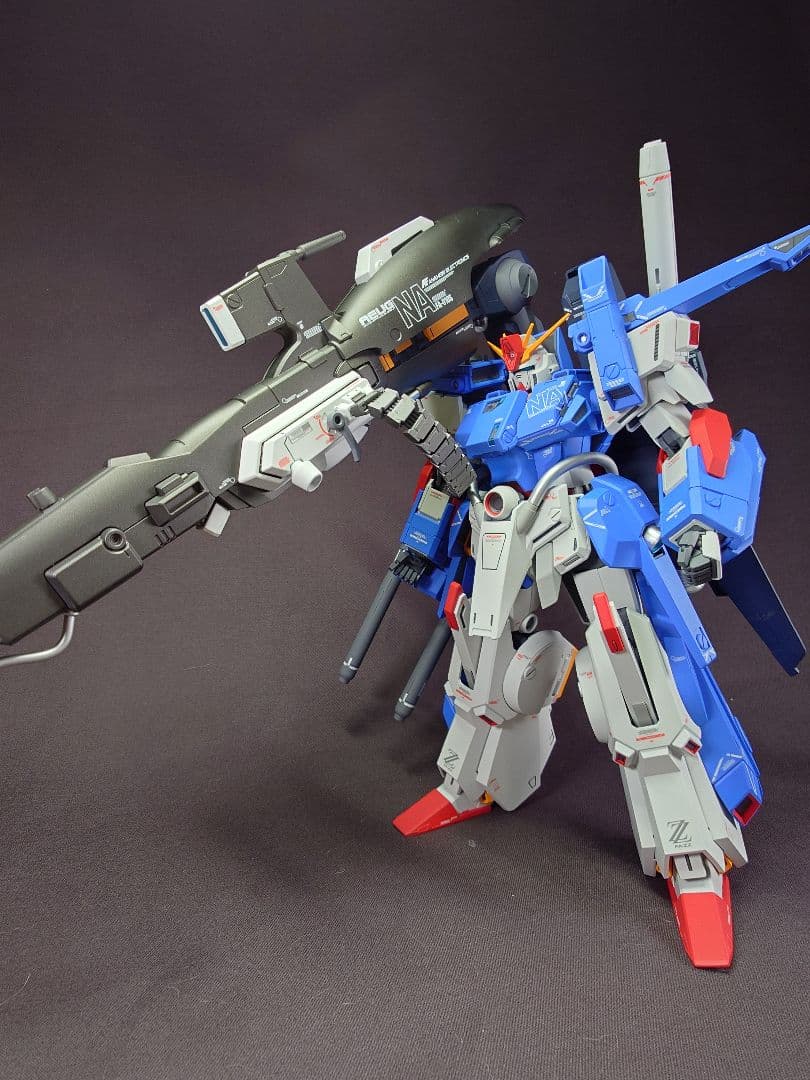 MGフルアーマーZZガンダムVer.ka全塗装品