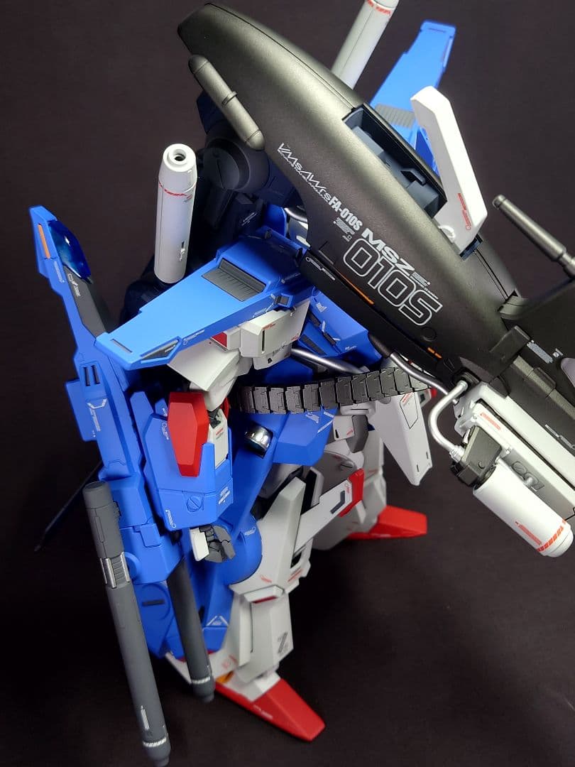 MGフルアーマーZZガンダムVer.ka全塗装品