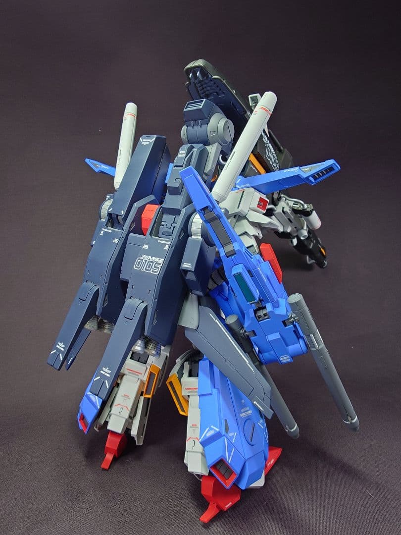MGフルアーマーZZガンダムVer.ka全塗装品