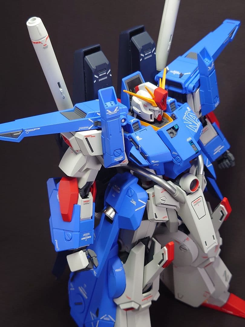MGフルアーマーZZガンダムVer.ka全塗装品